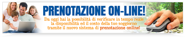 Prenota on line la tua vacanza in campeggio